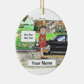 Décoration En Céramique Vendeur Femme (Droite)