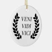 Décoration En Céramique Veni Vidi Vici (Droite)