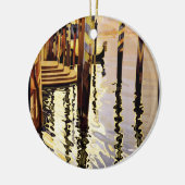 Décoration En Céramique Venise et le Lido (Gauche)