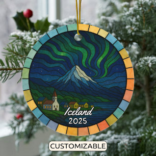 Décoration En Céramique Verre coloré personnalisé Islande, Europe