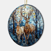 Décoration En Céramique Verre de cerf (Gauche)