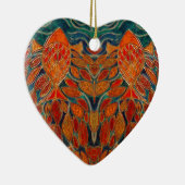 Décoration En Céramique "Vers la maison" (peinture) (Droite)