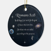 Décoration En Céramique verset de la Bible (Gauche)