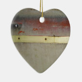 Décoration En Céramique Vert, Rouge, Bleu et Jaune rouillé (Droite)