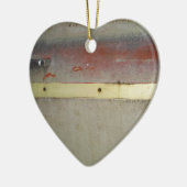 Décoration En Céramique Vert, Rouge, Bleu et Jaune rouillé (Gauche)