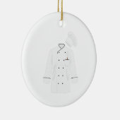 Décoration En Céramique Veste chef (Droite)