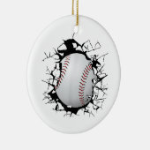 Décoration En Céramique Vêtements de baseball - Baseball (Droite)