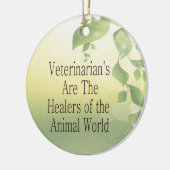 Décoration En Céramique Vétérinaire (Gauche)