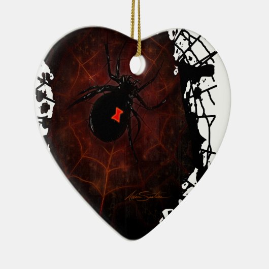 Décoration En Céramique Veuve noire (conception de signature) (Droite)