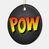 Décoration En Céramique Vibes rétros POW (Gauche)