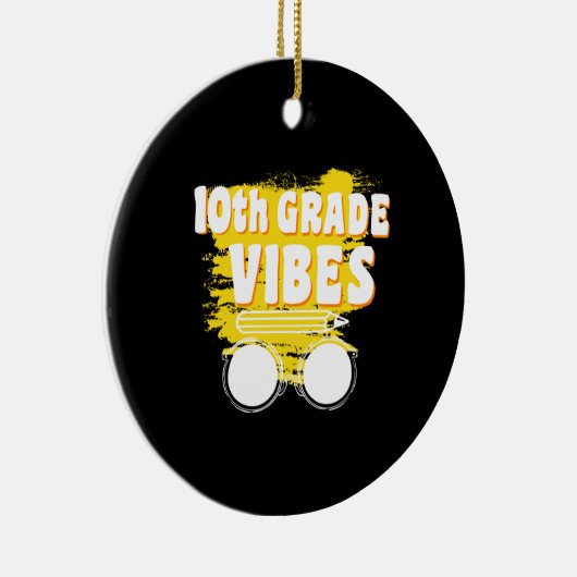 Décoration En Céramique Vibes Shirt First Day (Droite)