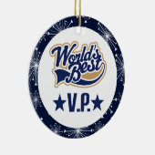 Décoration En Céramique Vice-président Gift Ornament (Droite)