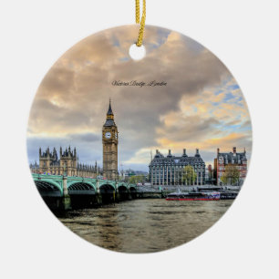 Décoration En Céramique Victoria Bridge, Londres, Angleterre