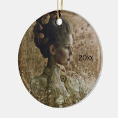 Décoration En Céramique Victorian Ghost Lady in Waiting (Gauche)