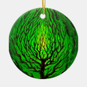 Décoration En Céramique Vie verte