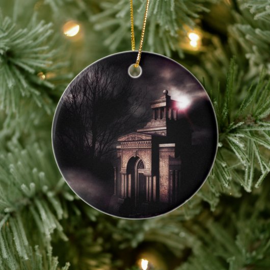Décoration En Céramique Vieille crypte dans la forêt noire (Arbre)
