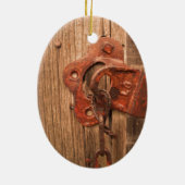 Décoration En Céramique vieille grange (Dos)