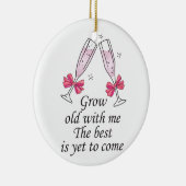 Décoration En Céramique Vieillir Avec Moi (Droite)