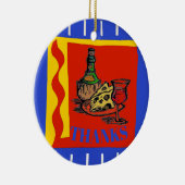 Décoration En Céramique Vin, ajouter, modifier du texte (Droite)