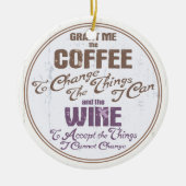 Décoration En Céramique Vin III de sérénité (Devant)