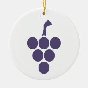 Décoration En Céramique Vin Ou Vin Pour Sommelier De Raisin Et De Grapevin
