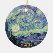 Décoration En Céramique Vincent Van Gogh La Nuit étoilée (Devant)