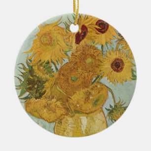 Décoration En Céramique Vincent van Gogh Vase de vie morte avec des tourne