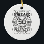 Décoration En Céramique Vintage 1976 Limited Edition Shirt 50 Year Old 50t<br><div class="desc">Vintage 1976 Limited Edition Shirt 50 Year Old 50th Birthday</div>