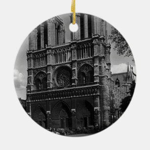 Décoration En Céramique Vintage France Paris Cathédrale Notre-Dame