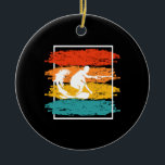 Décoration En Céramique Vintage Wakeboarding<br><div class="desc">Le design de Wakeboarding. This Design is a great addition to your Wakeboarding accessoires.</div>