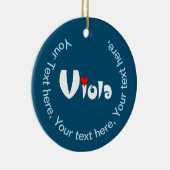 Décoration En Céramique Viola Petit Coeur (Droite)