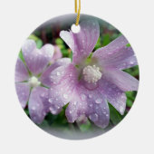 Décoration En Céramique Violet clair (Devant)