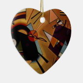 Décoration En Céramique Violet noir Kandinsky (Droite)