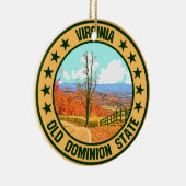 Décoration En Céramique Virginie (Droite)