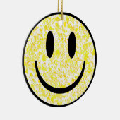 Décoration En Céramique Visage souriant éclaboussé (Droite)