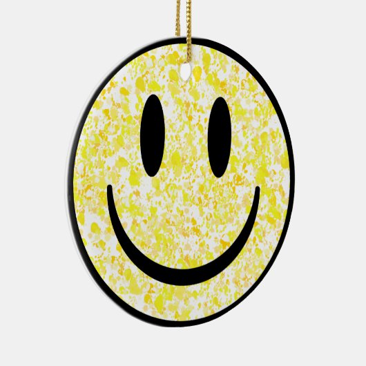 Décoration En Céramique Visage souriant éclaboussé (Droite)