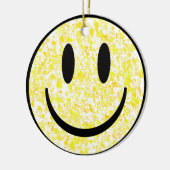 Décoration En Céramique Visage souriant éclaboussé (Gauche)