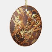 Décoration En Céramique vitesses de montre de steampunk (Droite)