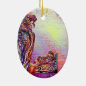 DÉCORATION EN CÉRAMIQUE VIVIEN ET MERLIN (Dos)