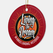 Décoration En Céramique Vivre le rêve (Gauche)