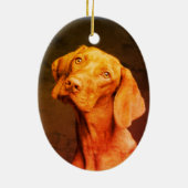 Décoration En Céramique Vizsla (Dos)