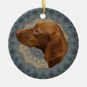 Décoration En Céramique Vizsla
