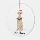 Décoration En Céramique Vizsla personnalisée (Gauche)