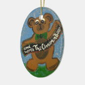 Décoration En Céramique Voici l'ours de cannelle (Gauche)