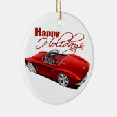 Décoration En Céramique Voiture de muscle de vacances (Droite)