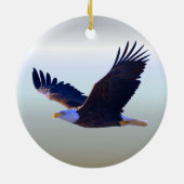 Décoration En Céramique Voler d'Eagle chauve (Dos)