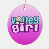 Décoration En Céramique Volley fille (Gauche)