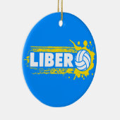 Décoration En Céramique Volleyball de Libero (Droite)