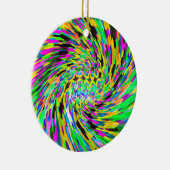 Décoration En Céramique Vortex psychédélique (Droite)