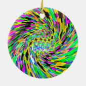 Décoration En Céramique Vortex psychédélique (Dos)